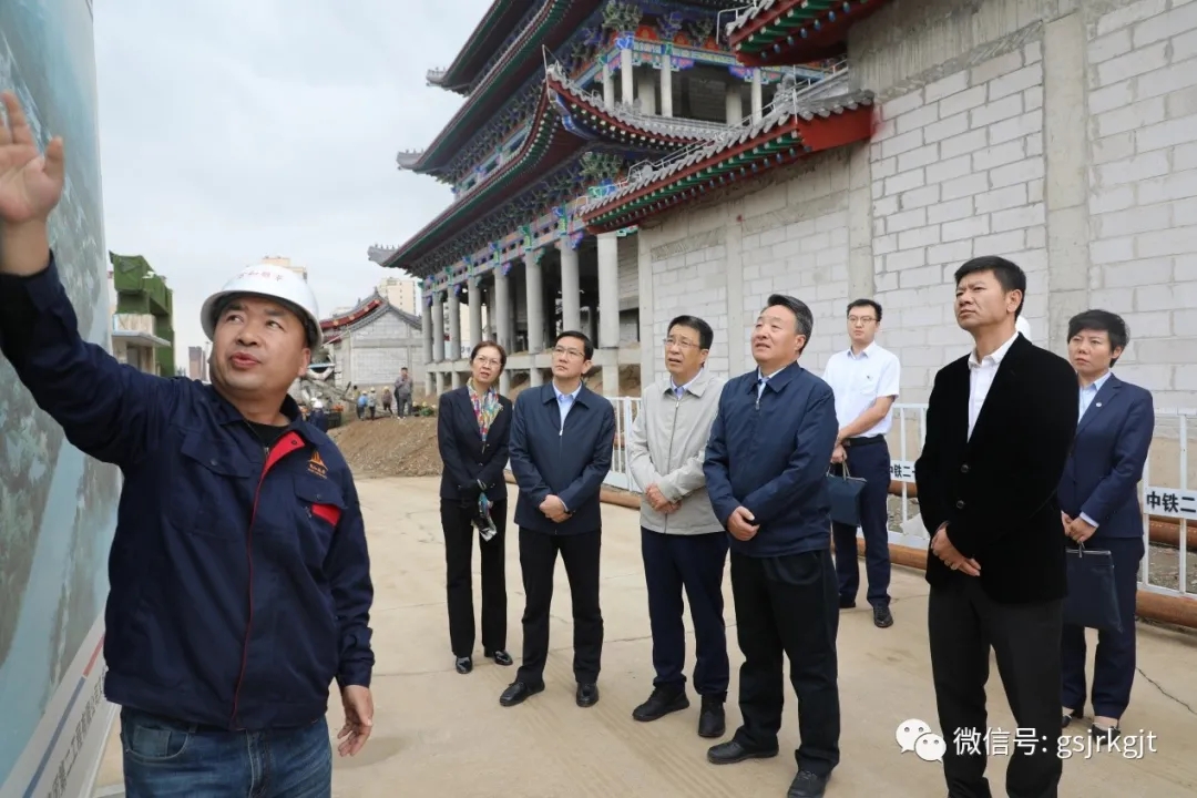 祁建邦一行在榆中縣調(diào)研擔(dān)保支持項(xiàng)目